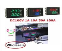 LED Digital Voltmeter ไฟแสดงสถานะแรงดันไฟฟ้าและแอมป์   DC  100A