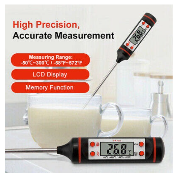 food-thermometer-ทีวัดอุณหภูมิอาหาร-ขนาด-24cm-ทีวัดอุณหภูมิกาแฟ-เทอร์โมมิเตอร์-เครื่องวัดอุณหภูมิแบบสแตนเลส-24cm-t1826