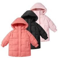 Winter Girls Child Coat Warmth Long Puffer Jackets Children Parkas Down Coats Kids Snow Outfits Youth Coat Girl 12 And 14 Years