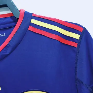 Iniesta Spain 2010 WORLD CUP FINAL Soccer Away Jersey Shirt L SKU# P47 –  foreversoccerjerseys