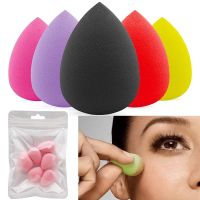 6pcs Mini Makeup Sponge Dry and Wet Powder Cosmetic Sponge Cushion Foundation Powder Concealer Sponge Beauty Make Up Accessories