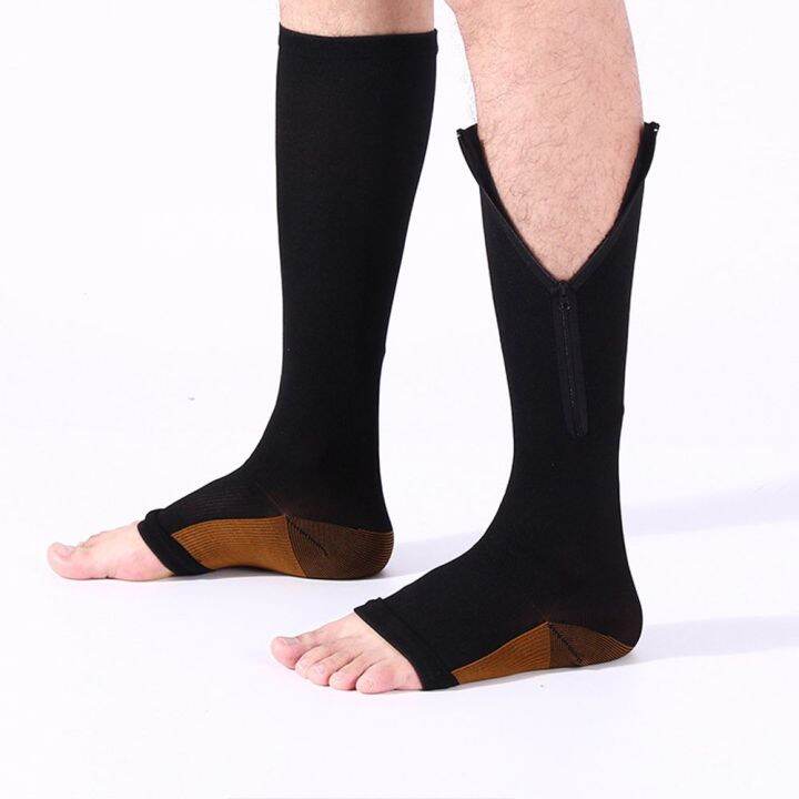 BARTT Sports Thick Leg Support Pressure Circulation With Zipper Cycling