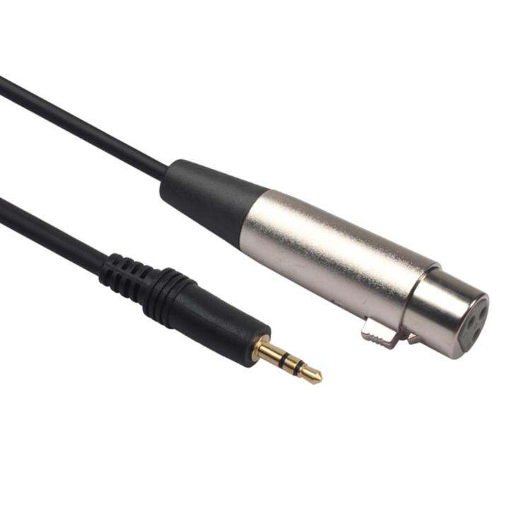 3-pin-xlr-ตัวเมียถึง3-5มม-1-8นิ้วสายเสียงไมค์ตัวผู้แจ็คสเตอริโอ