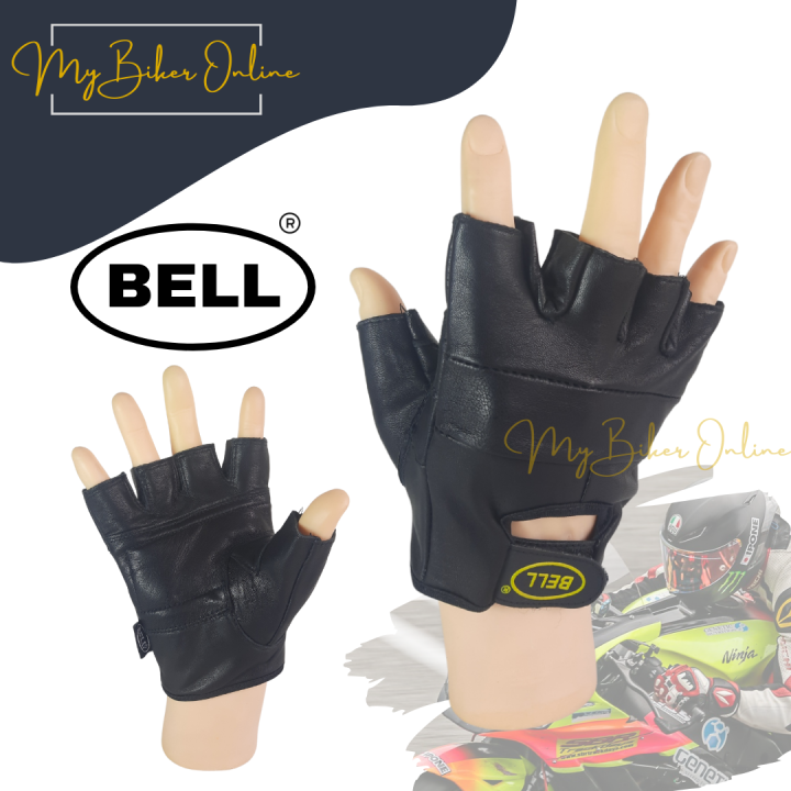 Original Bell Biker Gloves HALF Sarung Tangan Selesa dan Lembut BELL