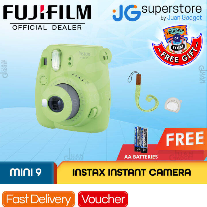 Fujifilm Instax Mini 9 Instant Camera Package JG Superstore Lazada PH