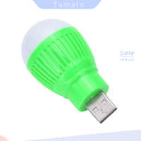 Tumato USB Mini LED Cool White Night หลอดไฟสำหรับไฟฉายอ่านแบบพกพา