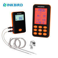 Inkbirdระยะไกลไร้สายกันน้ำเครื่องวัดอุณหภูมิย่างBBQ IRF-4Sที่มี2 Probes, 1000ฟุต/300เมตรสัญญาณ,1000มิลลิแอมป์ชั่วโมงLi-แบตเตอรี่และสายชาร์จUSB