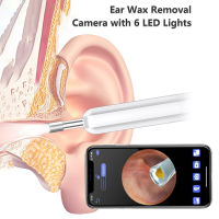 Smart Ear Cleaner Visual Earpick Led Luminous Ear Spoon Wireless Ear Pick Stick Earwax Removal High Precision Endoscope Otoscope