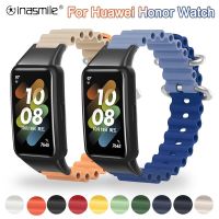 ▤❍ NEW Beautiful DIY style Strap For Huawei Band 6 Pro colorful Silicone Watch Strap For Honor 6 5 4 for huawei watch 7 bracelet