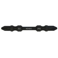 KENDO 25500132 ดอกไขควงลมกระแทก PH2 × 65mm (10 ชิ้น/แพ็ค)