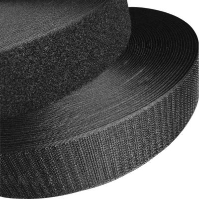 5เมตร (20-100มิลลิเมตร) ความกว้างตะขอห่วงเทปแถบสติกเกอร์ไนลอน Velcros สำหรับการตัดเย็บ DIY-ไม่ต้องกาวหลัง