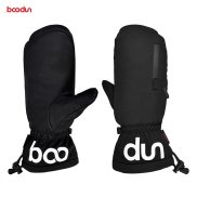 Boodun Ski Suitable For Gloves Women Men 2 Fingers Snowboard Suitable For