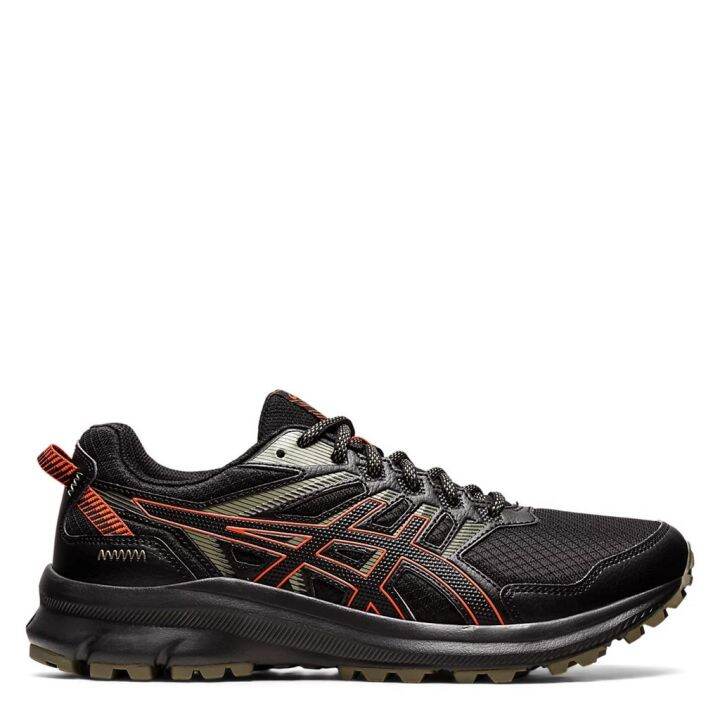 Asics Mens Trail Scout 2 Mens Trail Running Shoes (BLACK/CH TOMATO