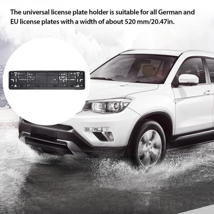 car-number-plate-holder-universal-car-black-license-plate-holders-license-plate-covers-frame-shield-suitable-for-standard-plates-high-grade