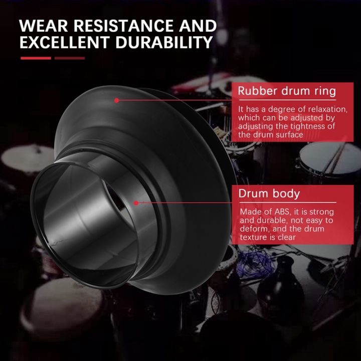 bass-drum-enhancer-abs-rubber-bass-drum-kick-enhancer-with-black-port-hole-protector-mic-hole-drum-head