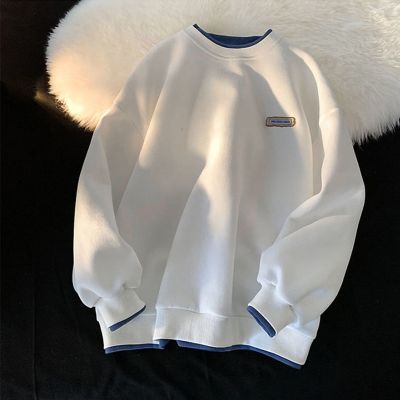 ‘；’ Fashion Loose Long Sleeve Pullovers Women Spring Korean  3XL Solid Color BF Sweatshirts Casual Lazy Wind Top New