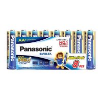 ?ลดตาแตก?!! ถ่านอัลคาไลท์ PANASONIC AA EVOLTA แพ็ก 8 ก้อน ไฟฉายและอุปกรณ์ ALKALINE BATTERY PANASONIC EVOLTA AA PACK8