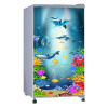 Decal dán trang trí tủ lạnh - đàn cá mẫu 2 - chất liệu cao cấp - ảnh sản phẩm 1