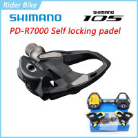 SHIMANO PD R7000เหยียบคาร์บอนไฟเบอร์จักรยาน Clipless SPD 105 7000 Cleat เหยียบ SM-SH11