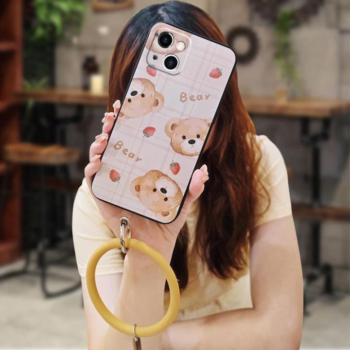 taste-liquid-silicone-phone-case-for-iphone13-solid-color-funny-dust-proof-personality-cute-ring-couple-simple-youth