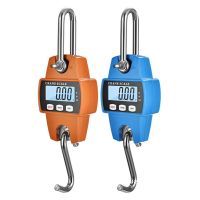 New  200kg 300kg  LCD Digital Luggage Scale Heavy Duty Hanging Hook Scales Portable Digital Stainless Steel Scale Luggage Scales