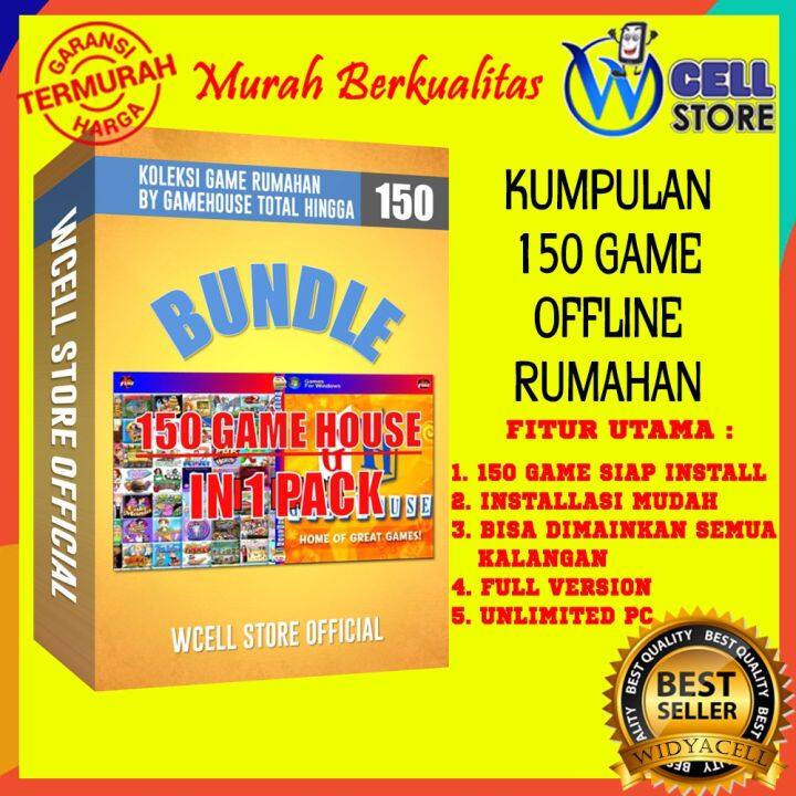 PAKET KOMPLIT BUNDLE 150 GAMES PC OFFLINE SIAP PAKAI BY GAMEHOUSE FULL ...