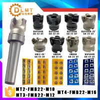 MT2 FMB22 M10 MT3 FMB22 M12 MT4 FMB22 M16 Shank BAP400R 300R 50 เครื่องตัด CNC ปาดหน้า + 10 ชิ้น APMT1604 แทรกสำหรับเครื่องมือไฟฟ้า