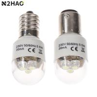 BA15DE14เย็บหลอดไฟ LED ส่องสว่าง0.5W AC 190-250W โคมไฟบ้านจักรเย็บผ้าเหมาะกับนักร้อง Juki Pfaff Janome Brother Acme