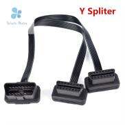 WEETE ELM327 Adapter Car Accessories OBD2 Extension Cable Flat+Thin OBD