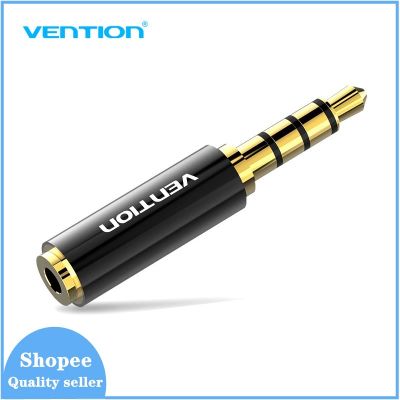 Vention 3.5mm Male to 2.5mm Female Audio Adapter Aux Jack Mic Stereo Earphone Headphone Adapter Connector