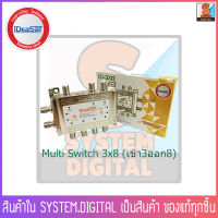 iDeaSat MultiSwitch รุ่น ID 3X8 อุปกรณ์ตัดต่อสัญญาณ