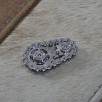 Unzip Toy Chain Gyro Fingertip Gyro SprocketsChains EDC Metal Toy Gear Sprocket Flywheel Stress Reliever Toys