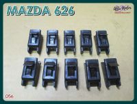 MAZDA 626 FRONT BUMPER  LOCKING CLIP SET "BLACK" (10 PCS.) (056) #กิ๊บล็อคกันชนหน้า สีดำ (10 ตัว) สินค้าคุณภาพดี