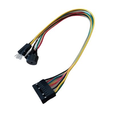 All-In-One PC DIY Host Speaker / Reset Power Switch / HDD LED Jumper Line Flat Cable Replace Q-Connector For ASUS Mainboard