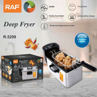 หม้อทอด RAF รุ่น R.5299 เครื่องทอดอาหาร Deep Fryer ขนาด 3.5 ลิตร