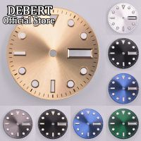 29Mm NH36 Dial Accessories Modified Watch Green Luminous Sterile Dial Suitable For NH36 Movement