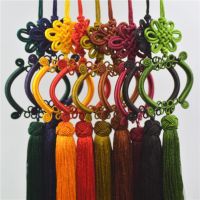 【YF】❄❁№  Mixed Colors Chinese Knot Silk Tassels Jewelry Curtain Sewing Accessories Car Keychain Pendant Tassel