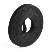 Black Nylon Cable Ties Belting Velcros Adhesive Wire Cable Organizer Cord Winder Manager Strap USB Cable Holder Protector