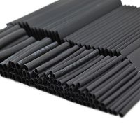 New Hot Sale 127 PCS 7.28m Black 2:1 Assortment Heat Shrink Tubing Tube Car Cable Sleeving Wrap Wire Kit Useful Electric Tubings Electrical Circuitry