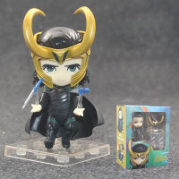9cm Marvel The Anime Action Figure Cute Superhero God Of Tricks Manga Statue Collectible Model Doll Toys Gift