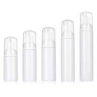 Transparent/White 30/50/80ml Plastic Foam Pump Bottle Empty Face Eyelashes Cosmetic Bottle Cleaner Soap Dispenser Foam Bottle