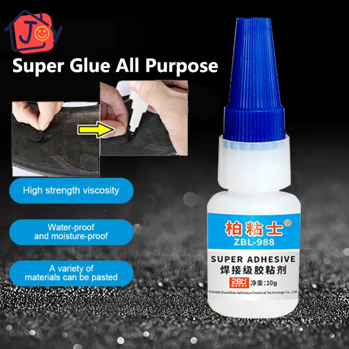 JoyHome Super Glue All Purpose Shoe Glue for Rubber Shoes Waterproof