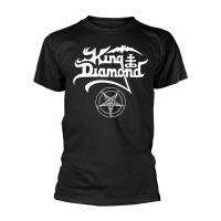 King Diamond Logo T เสื้อ100 ORIGINAL MERCH