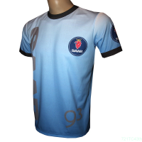 New Summer Saab Griffin and Text Silver Blue Mens T-shirt fashion versatile t-shirt