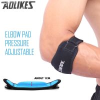 ♚ Fitness Elbow Pad Tennis Badminton Coderas Muscle Pressurized Protective Adjustable Men Women Sports Safe Support BracerAOLIKES