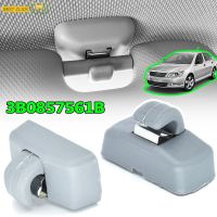 2X Sun Visor คลิปสำหรับ VW Amarok Beetle Bora Transporter T4 T5 T6 Passat B5 Polo Saveiro Sharan Golf 4 Touran EOS Caddy Campmob