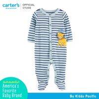 CarterS Sleepsuit 1Pc Blue-Lion L8 คาร์เตอร์เสื้อผ้าเซท ชุดหมี