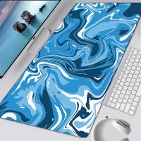 ⊙ Strata Liquid Blue Gaming Mouse Pad Gamer Speed Company Large Desk Mat Computer Washable Keyboard Mouse Pad 90x40cm Gamer Office