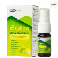 Mega we care Eugica Herbal Mouth Spray 10ml  ยูจิก้า เฮอร์บอล เม้าท์ สเปรย์ 10มล.