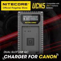 NITECORE กล้อง UCN5 LP-E17เครื่องชาร์จแบตเตอรี่อัจฉริยะ,Usb QC ที่ชาร์จเร็วสำหรับ Canon EOS RP 800D 750D 760D 200D M5 M6